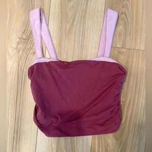 Free People Mauve and Pink Tank Top